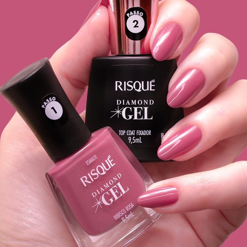 A nova linha de esmaltes Diamond Gel da Risqué promete mais ...